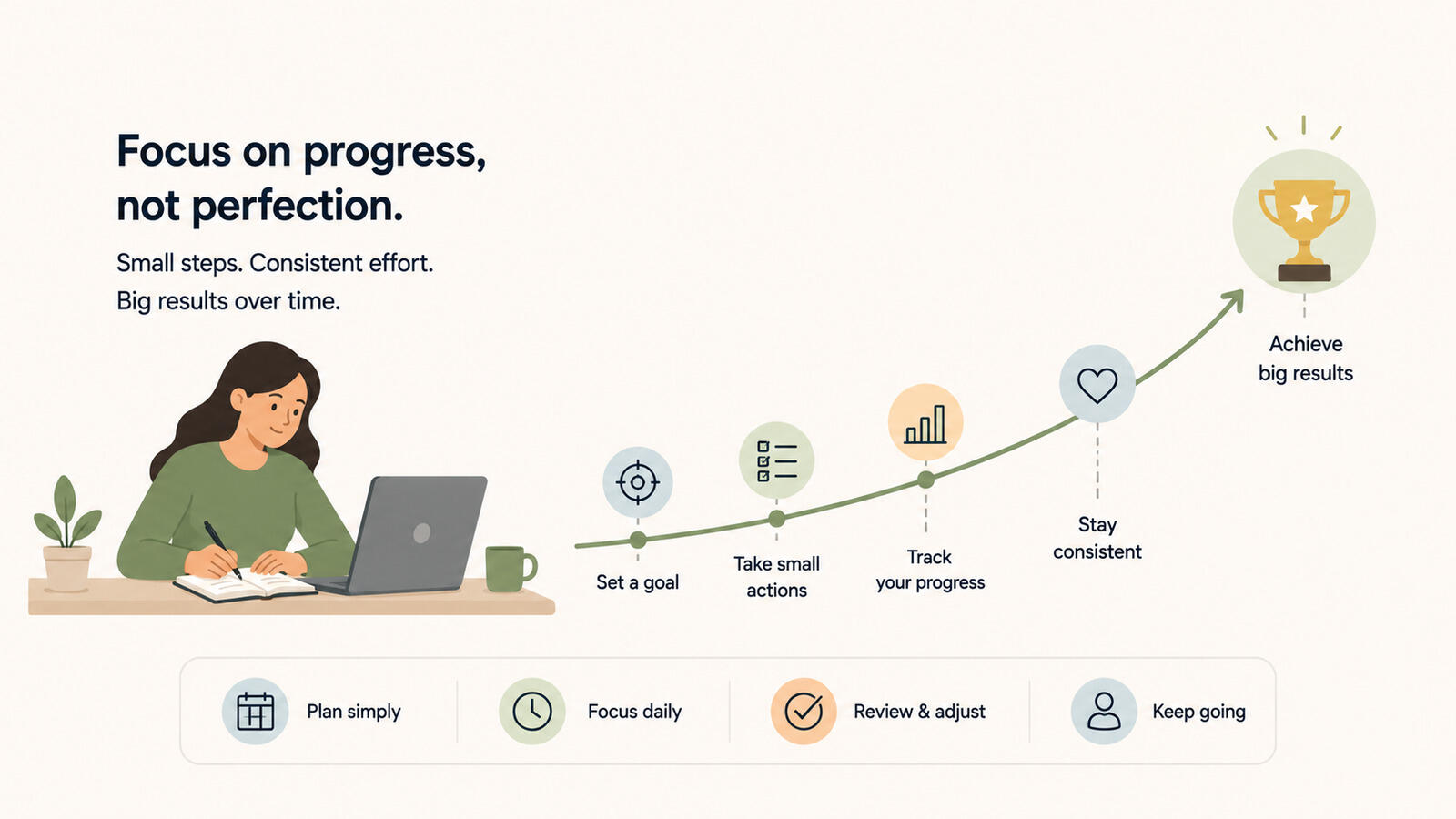 Team roadmap showing quarterly priorities and direction