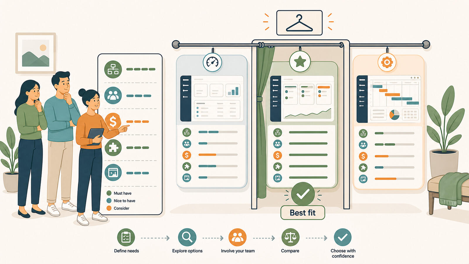 Choosing the right project management software for a team