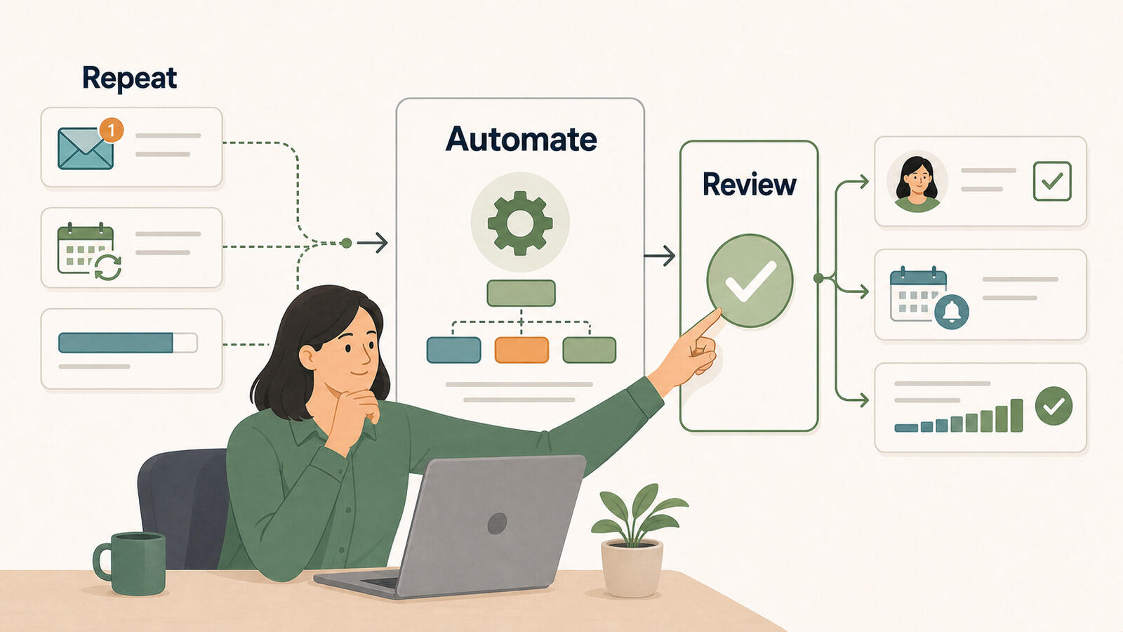 Automating routine project management tasks with workflow rules