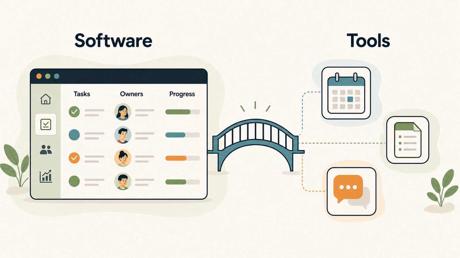 Project management software versus single-purpose project management tools
