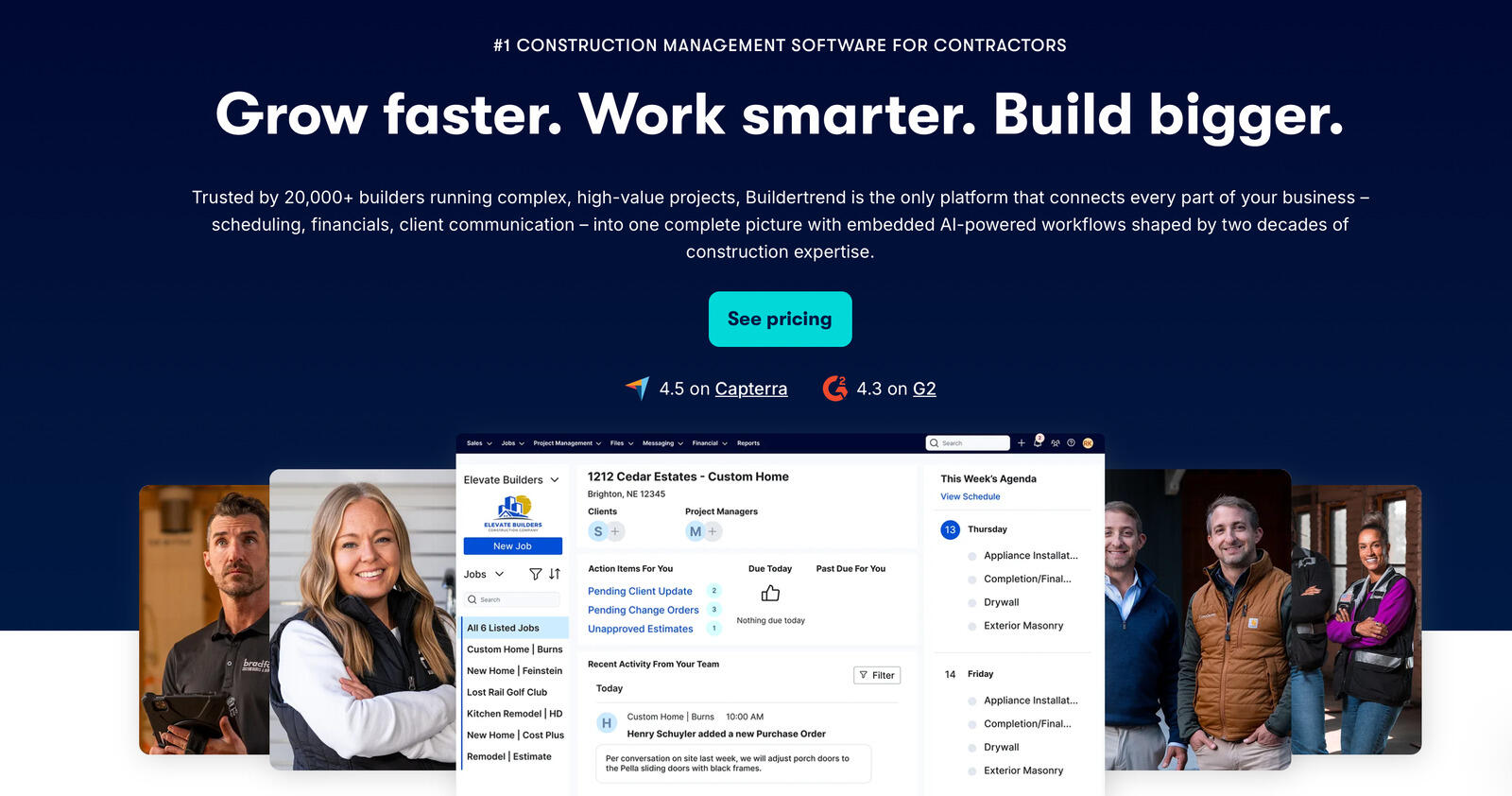Buildertrend construction management