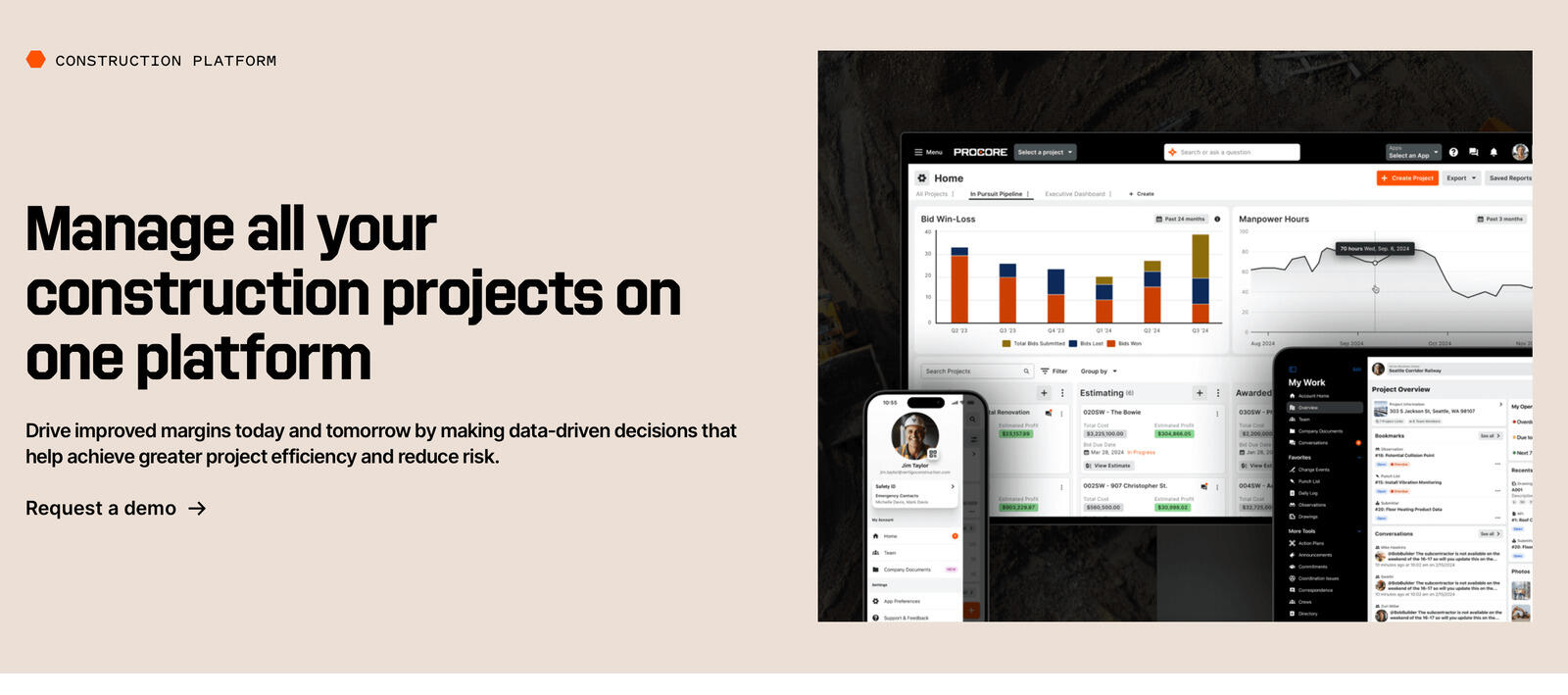 Procore construction platform