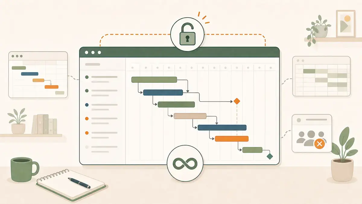 Free Gantt chart software
