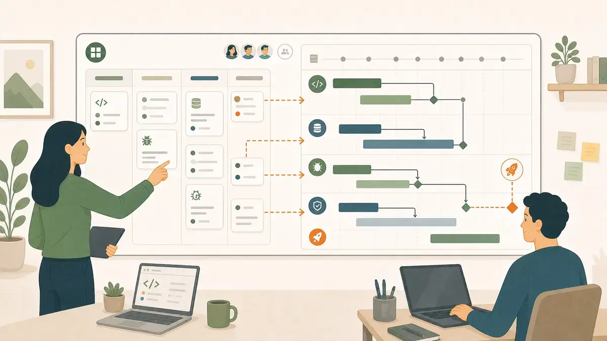 Gantt chart software for software development