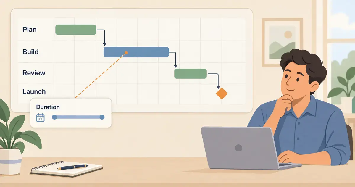Project schedule maker